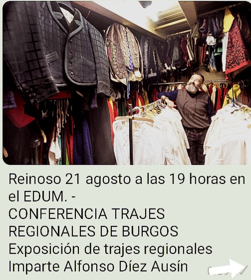 CONFERENCIA TRAJES REGIONALES DE BURGOS 